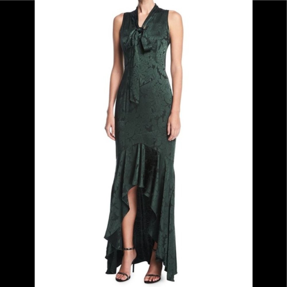 WOW! Shoshanna Midnight Green Made in USA Dress NWT Women's Size 2